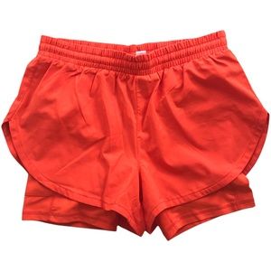 Old Navy, High Waisted 2-in-1 running shorts, M - great condition